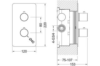 Смеситель для душа Aquatek Европа AQ1392MB черный